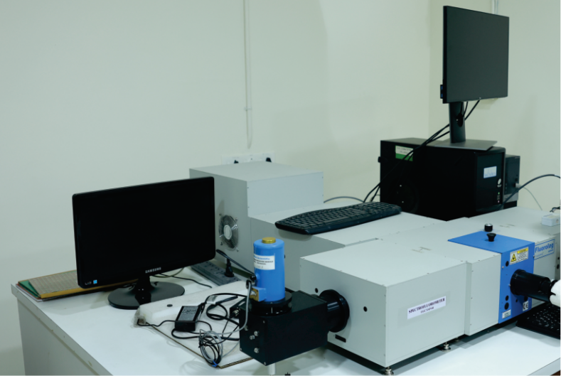 Research laboratory — spectrofluorometer